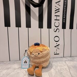 Jellycat Pancake Stack Amusable charm FAO Schwartz exclusive NYC drop